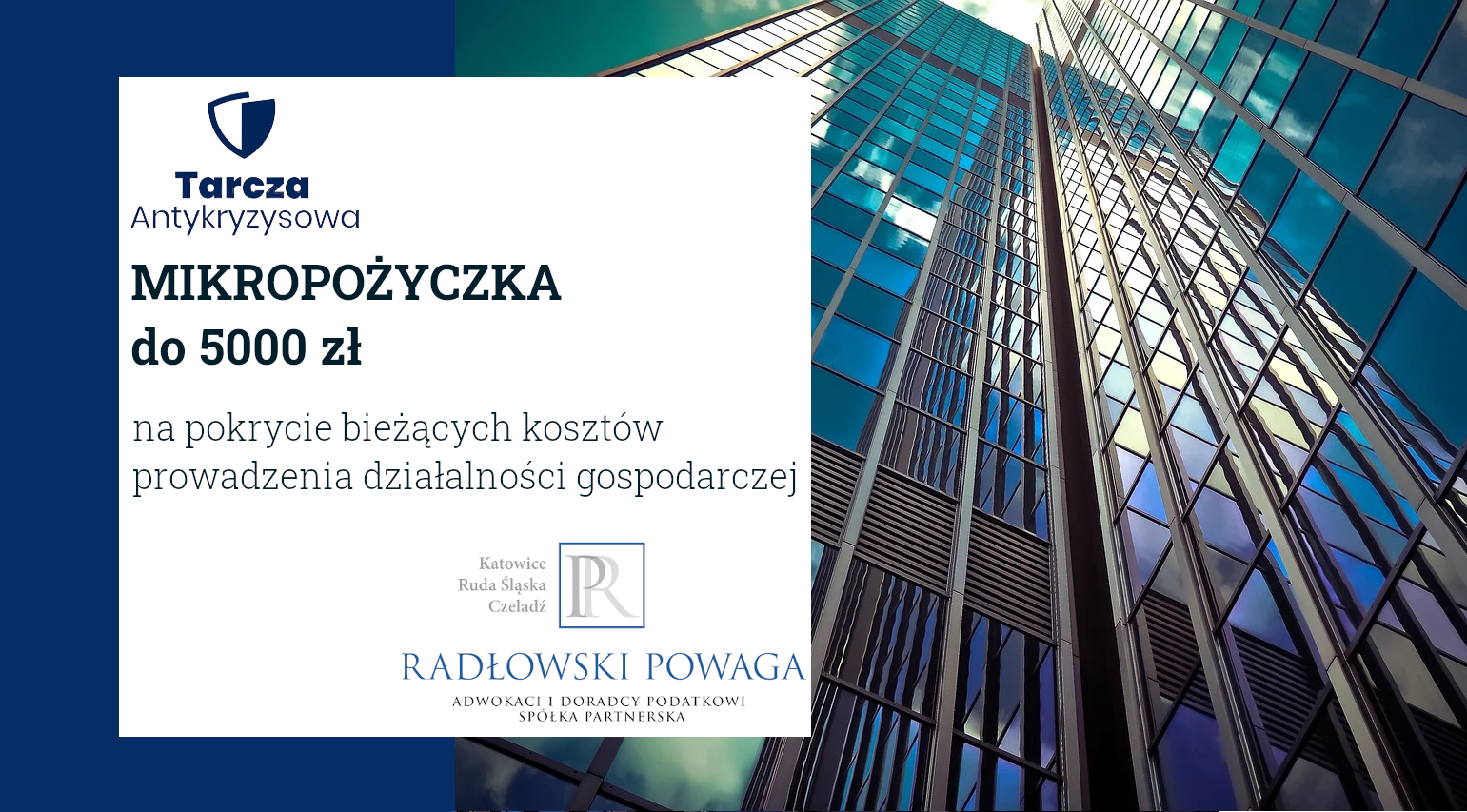 Read more about the article Mikropożyczka do 5000 zł na pokrycie bieżących kosztów prowadzenia działalności gospodarczej w ramach Tarczy Antykryzysowej 2.0